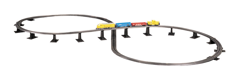 Bachmann 44475 HO Scale Steel E-Z Track Over Under Figure 8 Track Pack
