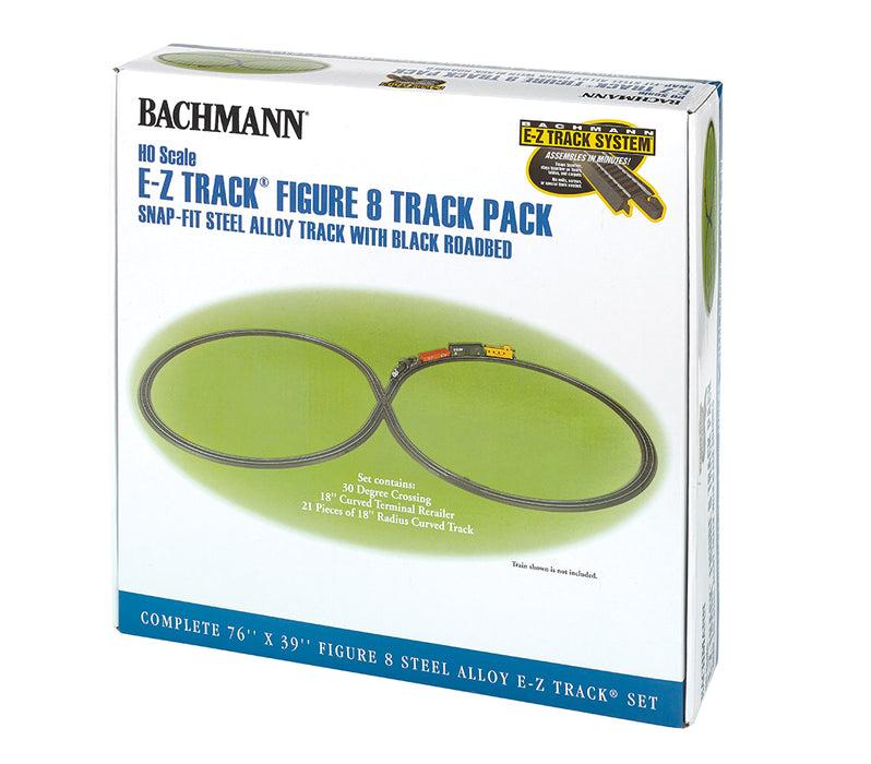 Bachmann 44487 HO Scale Steel E-Z Track Figure 8 Track Pack