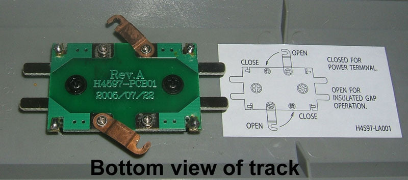 Bachmann 44597 HO Scale E-Z Track 9" Power Terminal with Insulated Gap