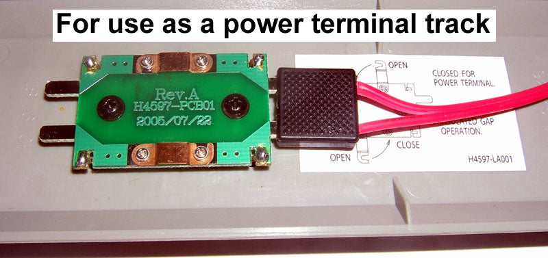 Bachmann 44597 HO Scale E-Z Track 9" Power Terminal with Insulated Gap