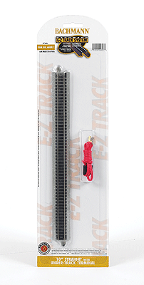 Bachmann 44897 N Scale E-Z Track 10" Terminal Track with Under Track Power