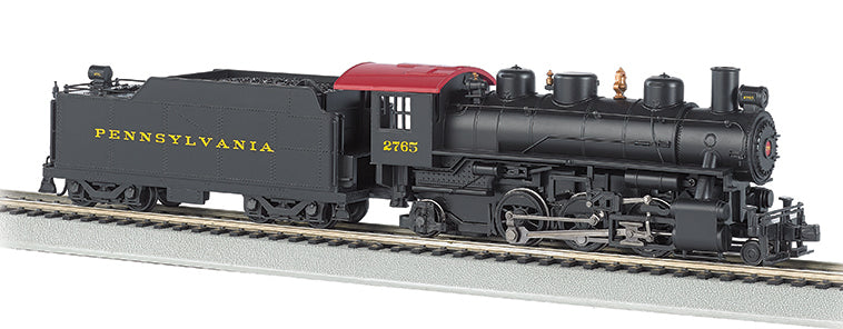 Bachmann 51528 HO Scale 2-6-2 Prairie Steam Locomotive Pennsylvania PRR 2765 with Smoke