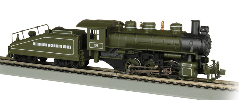Bachmann 51610 HO Scale 0-6-0 Steam Locomotive with Smoke Baldwin Locomotive Works BLW 26