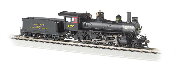 Bachmann 52204 HO Scale 4-6-0 Steam Locomotive Maryland & Pennsylvania MPA 27