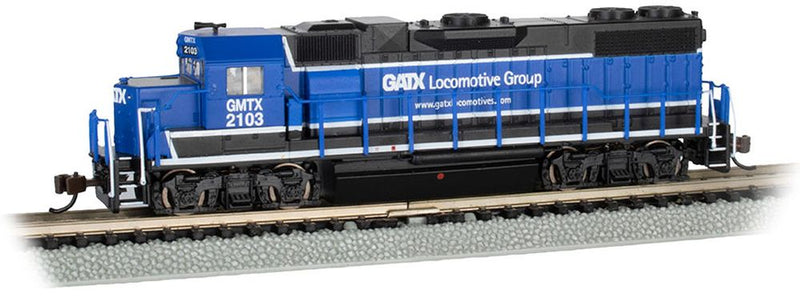 Bachmann 66853 N Scale EMD GP38-2 Diesel GATX Leasing with DCC and Sound