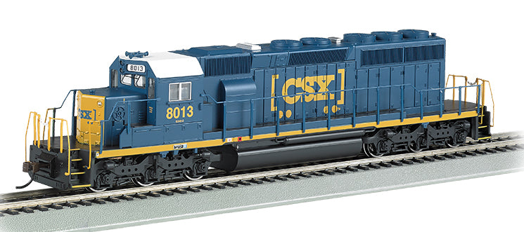 Bachmann 67202 HO Scale EMD SD40-2 Diesel CSX Dark Future with DCC and Sound