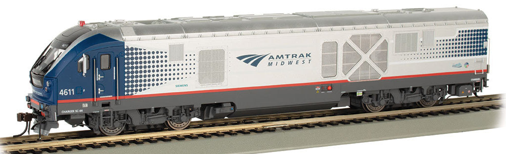 Bachmann 67902 HO Scale Siemens SC-44 Charger Amtrak Midwest 4611 DCC Sound