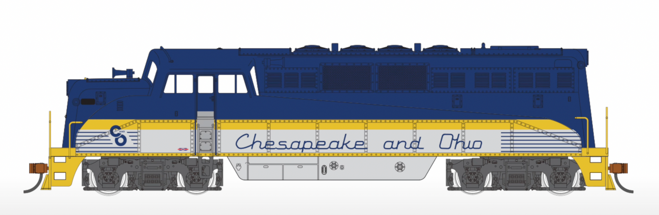Bachmann 69151 HO Scale EMD BL2 Chesapeake & Ohio C&O 85 with DCC
