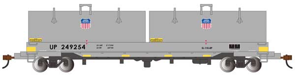 Bachmann 71404 HO Scale Coil Car with Load Union Pacific UP 249254