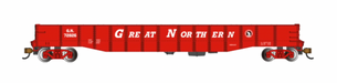 Bachmann 73971 N Scale 52'6" Drop End Gondola Great Northern GN 72826