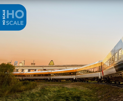 Bachmann 74505 HO Scale Siemens Venture Passenger Coach Car Via Rail 2800