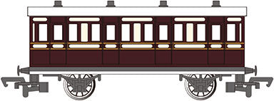 Bachmann 76032 HO Scale Thomas and Friends Toby's Museum Coach