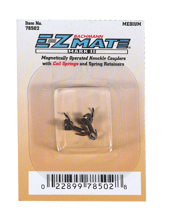 Bachmann 78502 N Scale E-Z Mate Couplers Centerset Medium 1 Pair