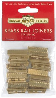 Bachmann 94657 G Gauge Brass Rail Joiners for European Style Track