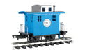 Bachmann 98086 G Gauge Wood Cupola Caboose Short Line Railroad - Blue