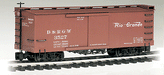 Bachmann Big Hauler 93318 "G" Boxcar D&RGW - NOS