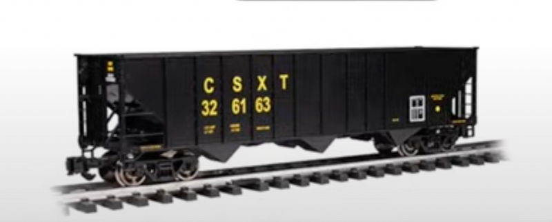 Bachmann Big Hauler 93654 G Scale (1:29) 100 Ton 3 Bay Hopper CSX 326170