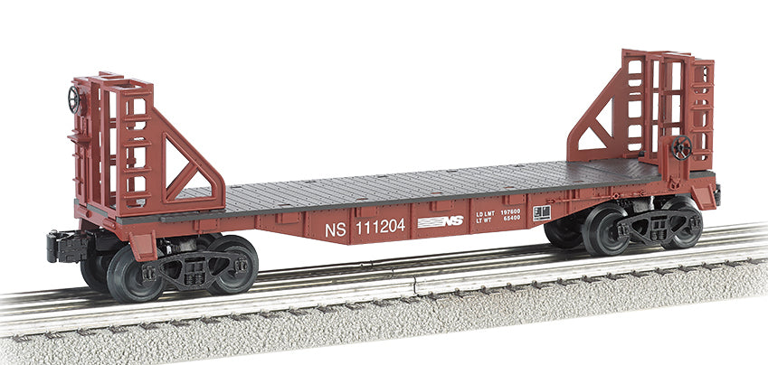 Williams by Bachmann 47510 O Gauge Bulkhead Flatcar Norfolk Southern NS