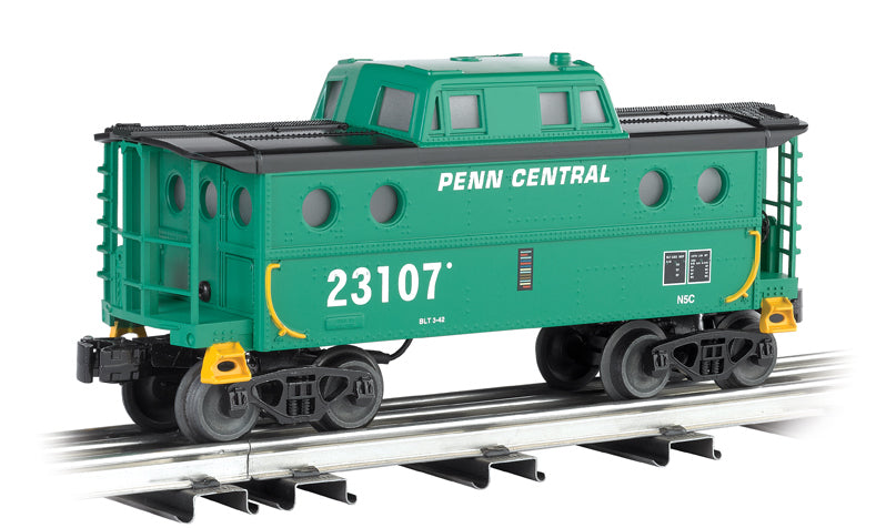 Williams by Bachmann 47717 O Gauge N5C Porthole Caboose Penn Central PC