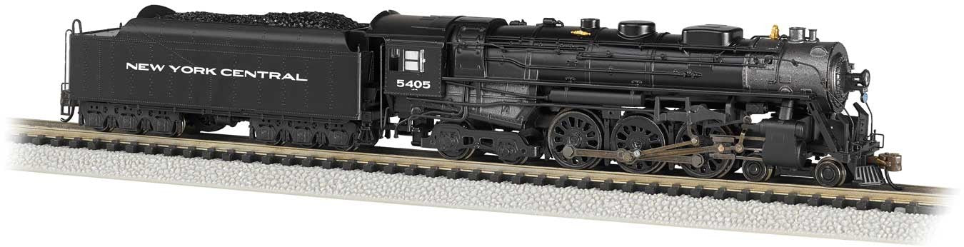 Bachmann N Scale 53651 4-6-4 Hudson Steam Locomotive New York Central NYC 5405 with DCC & Sound