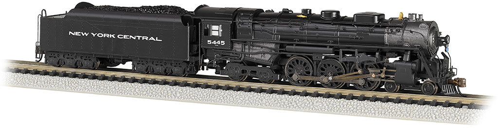 Bachmann N Scale 53654 4-6-4 Hudson Steam Locomotive New York Central NYC 5445 with DCC & Sound