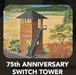Bachmann Plasticville 45197 HO Scale 75th Anniversary Switch Tower Kit