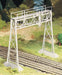 Bachmann Plasticville 45623 O Scale Silver Overhead Signal Bridge Kit