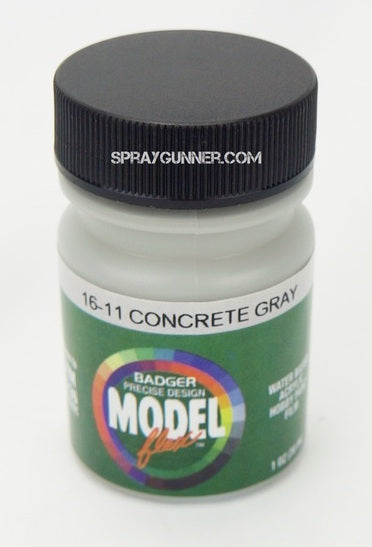 Badger 16-11 MODELFlex Acrylic Paint 1oz Concrete Gray