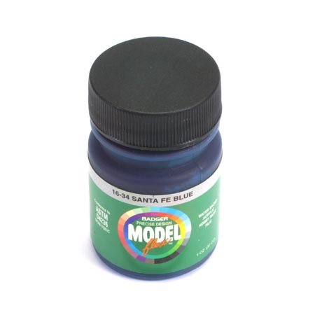 Badger 16-34 MODELFlex Acrylic Paint 1oz Santa Fe Blue