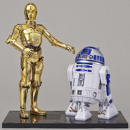 Bandai 223297 1/12 Star Wars C3PO & R2D2 Droids Figures Snap Kit