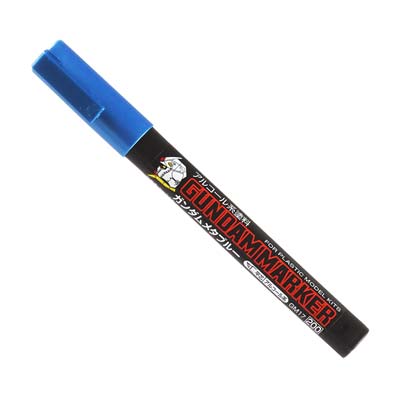 Mr. Hobby GM17 Bandai Gundam Marker Metallic Blue