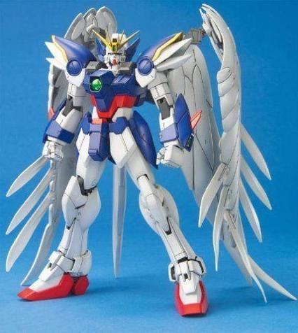 Bandai 129454 1/100 Master Grade Endless Waltz Series: Wing Gundam Zero Mobile Suit
