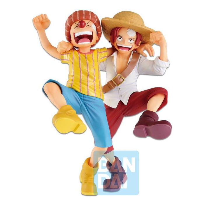 Bandai 17395 Shanks & Buggy (Legends Over Time) "One Piece" Bandai Spirits Ichibansho Figure