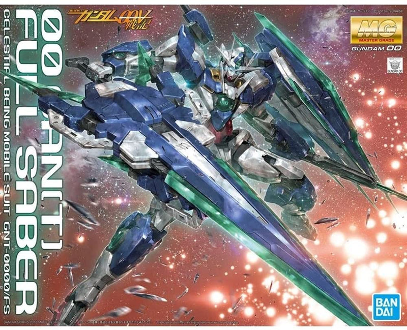 Bandai 5055328 1/100 Master Grade Series 00 QAN(T) Full Saber Celestrial Being