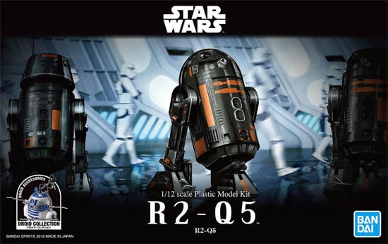 Bandai 5055705 1/12 Star Wars R2Q5 Droid Snap Kit