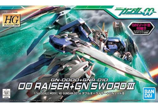 Bandai 5057383 1/144 HG OO Raiser + GN Sword III