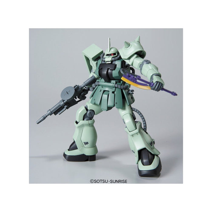 Bandai 5057744 1/144 HG Universal Century Series #105 MS-06F Zaku II Gundam Kit