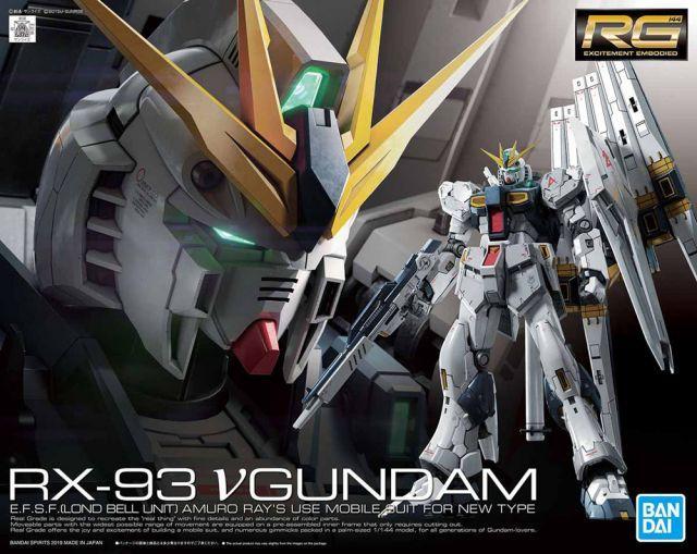 Bandai 5057842 1/144 Gundam Real Grade Series #032 RX93 V Gundam