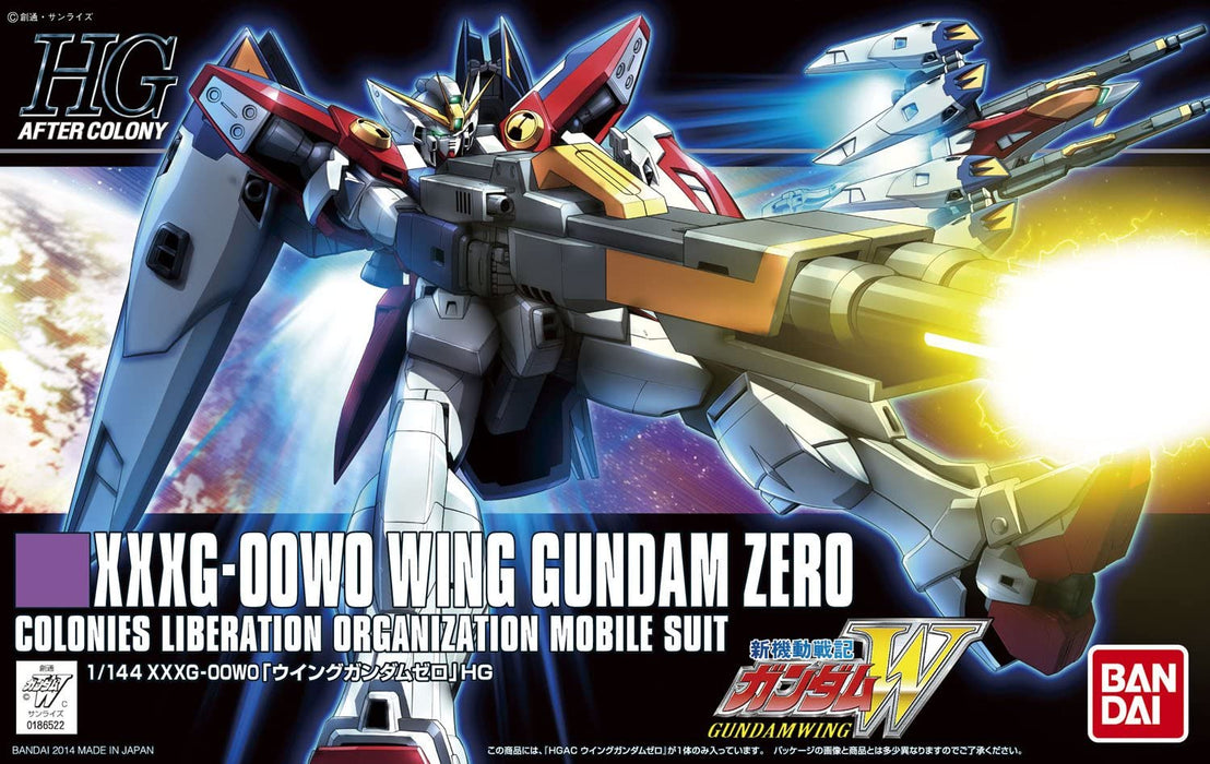 Bandai 5058891 1/144 Gundam Wing Series #174 HGAC Gundam Zero