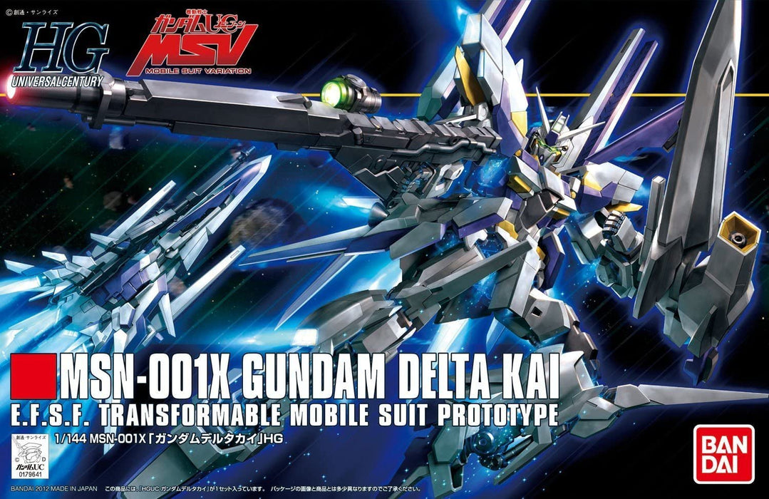 Bandai 5060678 1/144 HG Universal Century Series #148 MSN-001X Gundam Delta Kai