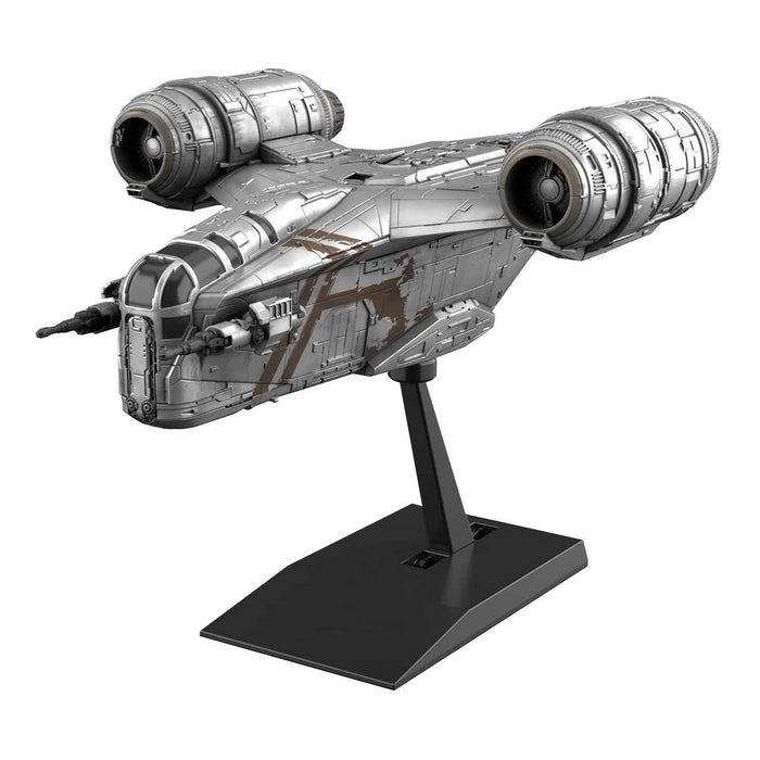 Bandai 5061795 Star Wars The Mandalorian Razor Crest Vehicle Silver Coating Version