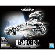 Bandai 5061795 Star Wars The Mandalorian Razor Crest Vehicle Silver Coating Version