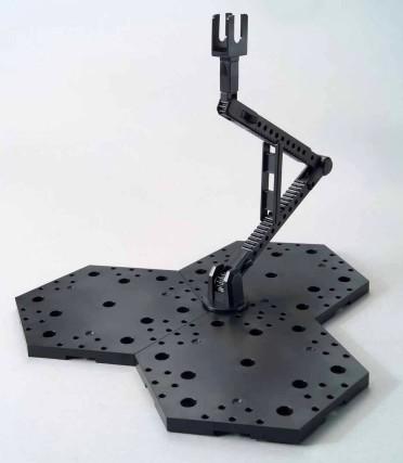 Bandai 58815 1/100 MG 1/144 HG Black Display Stand Action Base 4