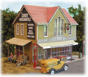 Bar Mills Scale Model Works 562 HO Scale Curry's  Mercantile Craftsman Kit