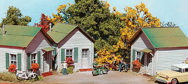 Bar Mills Scale Model Works 862 HO Scale Cabins at Collard's Creek Craftsman Kit