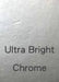 Bare Metal Products 6 x 11 Thin Sheet Ultra Bright Chrome Foil