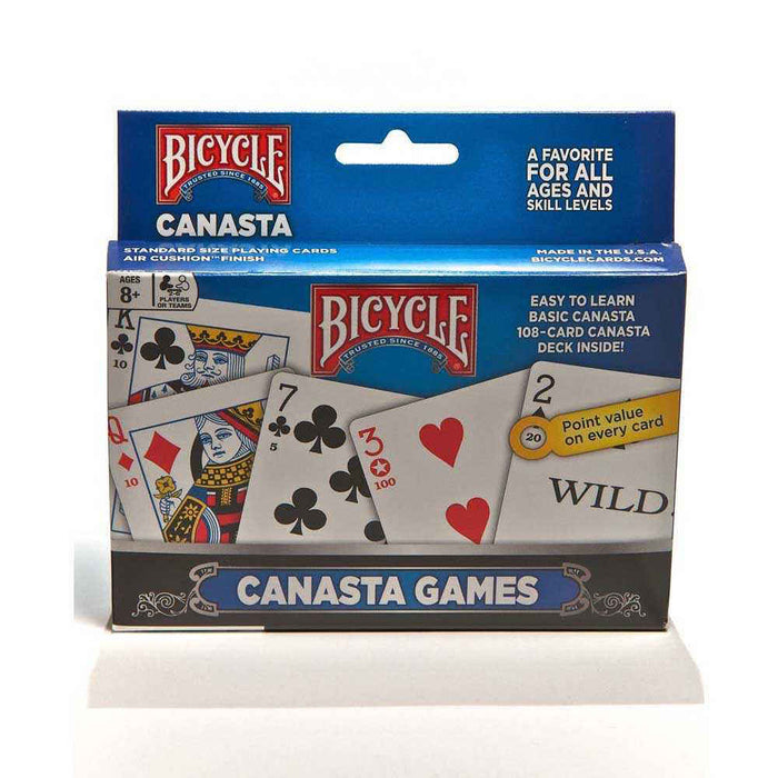 Bicycle Canasta Games 2 Pack of Playing Cards