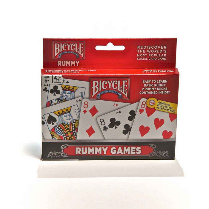 Bicycle Rummy Games 2 Pack of Playing Cards