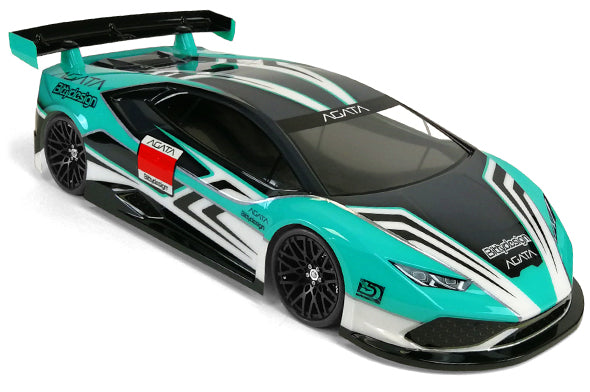 Bittydesign 190AGT AGATA 1/10 GT Body Clear 190mm On Road Body