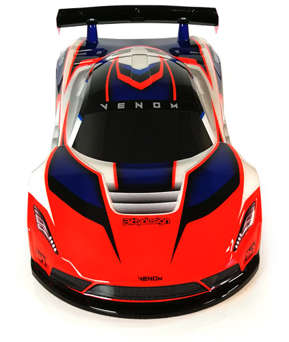 Bittydesign 190VNM Venom 1/10 GT Body Clear190mm On Road Body